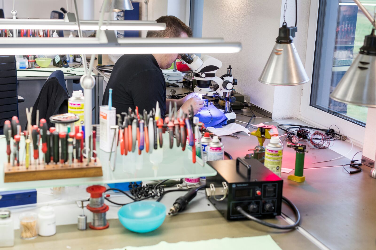 Interior endoscop